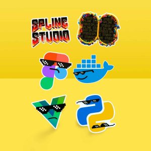 Stickers: TechnoGang – 2D софттач
